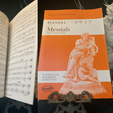 Messiah vocal score for sale  PORTSMOUTH
