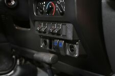 Jeep Wrangler TJ - LJ painel de interruptores escalonados compatível com 6 OEM 4 interruptores Carling comprar usado  Enviando para Brazil