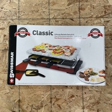 Swissmar Classic Raclette Grill - Rojo Antiadherente Reversible - 8 Personas segunda mano  Embacar hacia Mexico