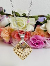 Collana rombo traforati usato  Cantu