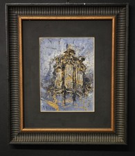 Dipinto olio cartoncino usato  Salerno