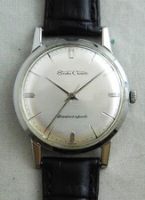 Seiko Crown Diashock Seikosha Calibre 560 Vento Manual 21 Joias Relógio Masculino... 35mm comprar usado  Enviando para Brazil