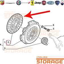 Disco de embreagem Fiat Ducato 2.5 diesel carga 18 quintals original 1303251080 comprar usado  Enviando para Brazil