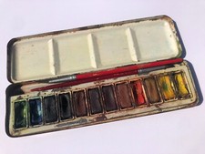 Vintage watercolours paints for sale  OSSETT