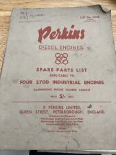 Perkins four 270d for sale  HITCHIN