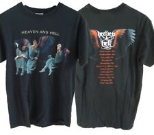 Camiseta retrô Black Sabbath Heaven And Hell concerto turnê canadense NH10699 comprar usado  Enviando para Brazil