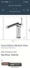 Keuco edition 400 for sale  LONDON