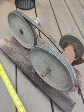 Conjunto antigo de moedor acionado por cinto artesão comprar usado  Enviando para Brazil