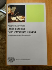 Alberto asor rosa usato  Pescara