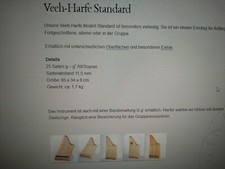 Veeh harfe standard gebraucht kaufen  Aschaffenburg