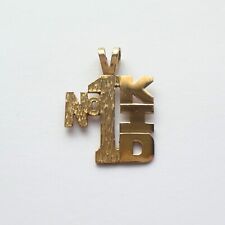 Kid pendant gold for sale  SLOUGH