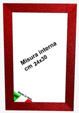 Cornice legno rossa usato  Napoli