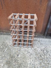 Galvanised hardwood wine for sale  RAMSGATE