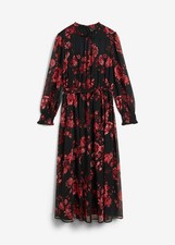 Chiffonkleid schwarz rot gebraucht kaufen Chiffonkleid schwarz rot gebraucht kaufen  Deutschland