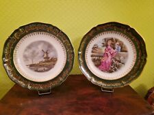 Paire assiette porcelaine d'occasion  Liart