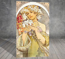 Alphonse mucha flower for sale  LONDON