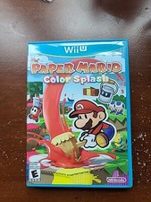 Paper Mario Color Splash Wii U CIB Testado Frete Grátis Mesmo Dia, usado comprar usado  Enviando para Brazil