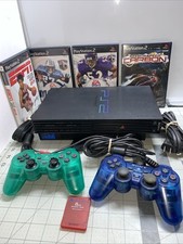 Usado, CONSOLE SONY PLAYSTATION 2 PS2 Phat Fat, 2 controles, cartão de memória e 4 jogos comprar usado  Enviando para Brazil