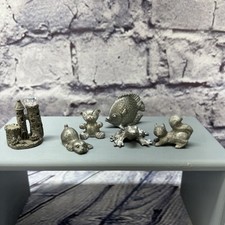 Lot spoontiques pewter for sale  Milroy