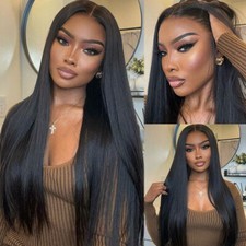 Long straight black for sale  USA