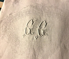 Nappe ancienne lin d'occasion  France