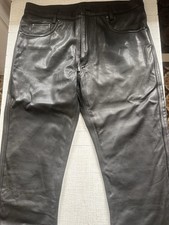 Bikerhose leder gebraucht kaufen  Norderney
