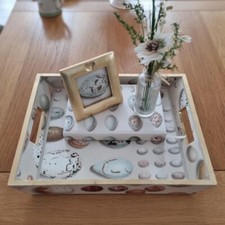 Luxury decoupaged tray for sale  UK