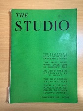 Studio magazine november for sale  NOTTINGHAM