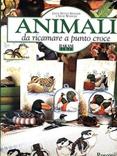 Animali ricamare punto usato  Italia