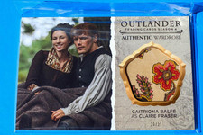 Cartão fantasia Outlander temporada 4 Caitriona Balfe guarda-roupa tamanho grande OS-M03 #20/25 comprar usado  Enviando para Brazil