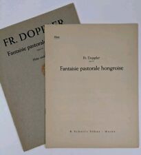 Usado, Franz Doppler Fantaisie Pastoral Hongroise Opus 26 Flauta y Piano Edición Schott segunda mano  Embacar hacia Argentina