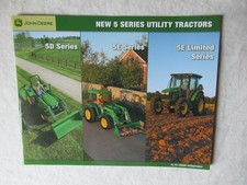 Folheto de vendas de tratores utilitários John Deere 5045E 5055D 5065E 5075 Series 20 páginas comprar usado  Enviando para Brazil
