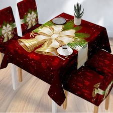 Christmas tablecloth dining d'occasion  Expédié en Belgium