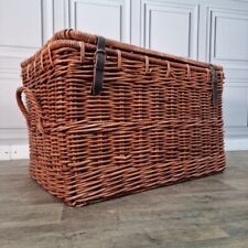 Vintage large wicker for sale  SPILSBY