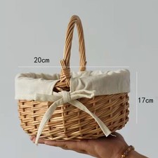 Portable wicker cute for sale  SOUTHAMPTON