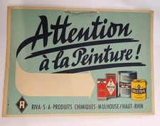 Affichette publicitaire produi d'occasion  Magny-en-Vexin