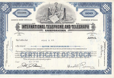 International Telephone and Telegraph Corporation - Nueva York, EE. UU. - 20 de marzo de 1968 segunda mano  Embacar hacia Mexico