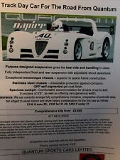 Quantum track day for sale  KENDAL