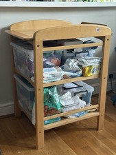 Wooden changing table for sale Wooden changing table for sale  LONDON