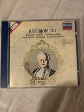 Jussi bjorling verdi for sale  SWAFFHAM
