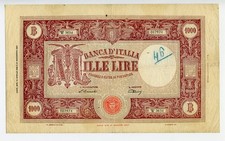 Banconota 1000 lire usato  Castellammare di Stabia