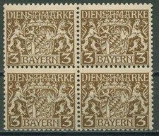 Bayern dienstmarken 1916 gebraucht kaufen  Gleichen