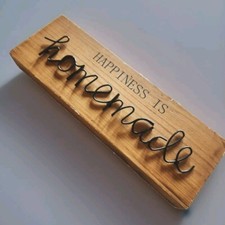 Wooden metal happiness for sale  Hillsboro