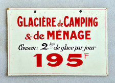 Carton publicitaire glacière d'occasion Carton publicitaire glacière d'occasion  Cesson