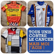 Maillots cyclisme lot d'occasion  Inzinzac-Lochrist
