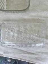 Pratos de geladeira antigos de vidro federal vintage com tampas! comprar usado  Enviando para Brazil