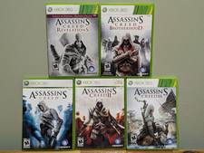 Pacote de jogos Assassin's Creed, 1,2,3, Brotherhood, Revelations (Xbox 360) - Novo na caixa comprar usado  Enviando para Brazil