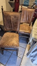 Holz leder stühle gebraucht kaufen  Neu-Isenburg