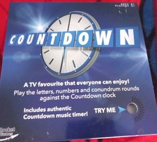 Countdown board game for sale  BRIDGNORTH