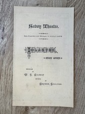C1882 oyly carte for sale  GOSPORT